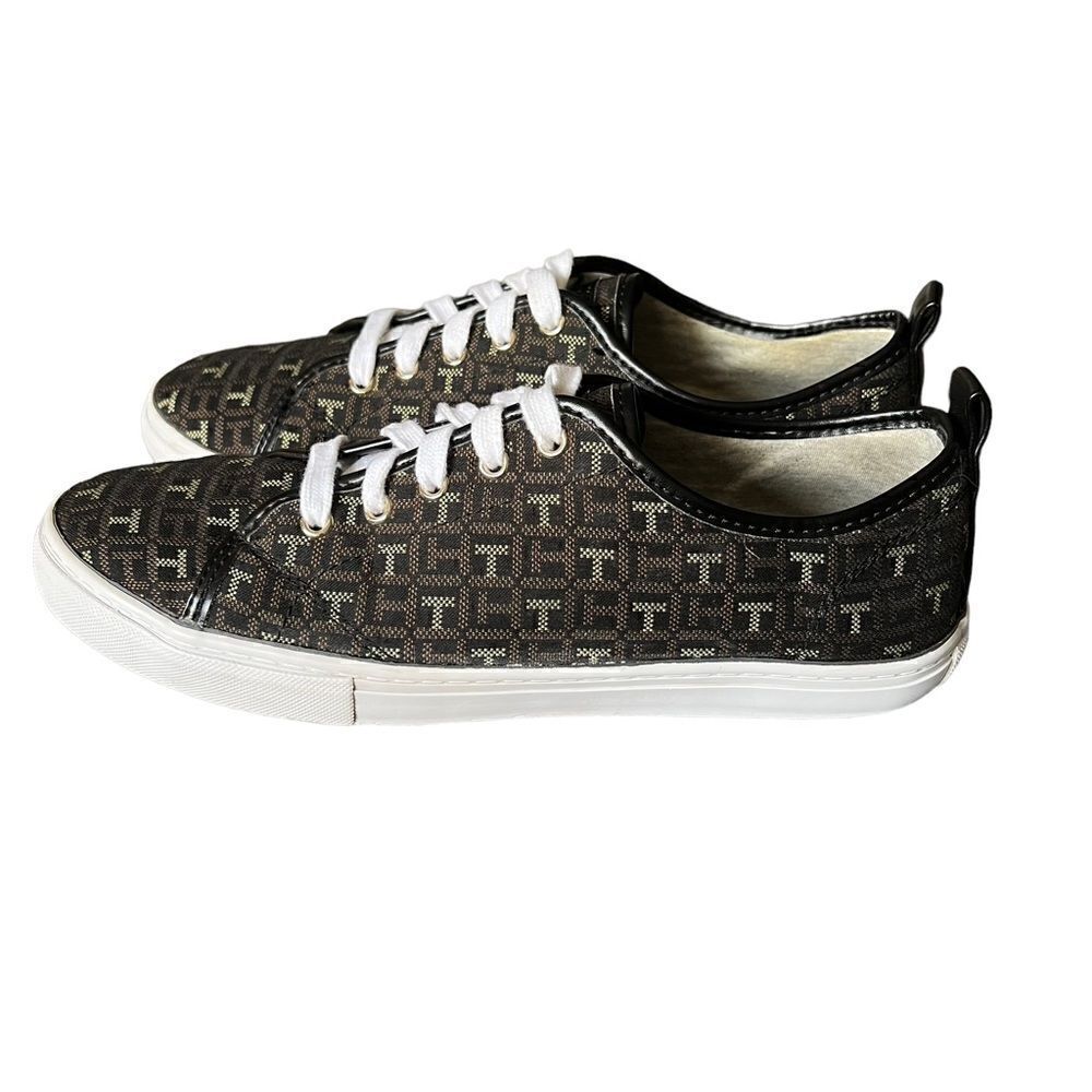 Tommy Hilfiger Logo Lace-Up Shoes -Sz 9 - Picture 4 of 10
